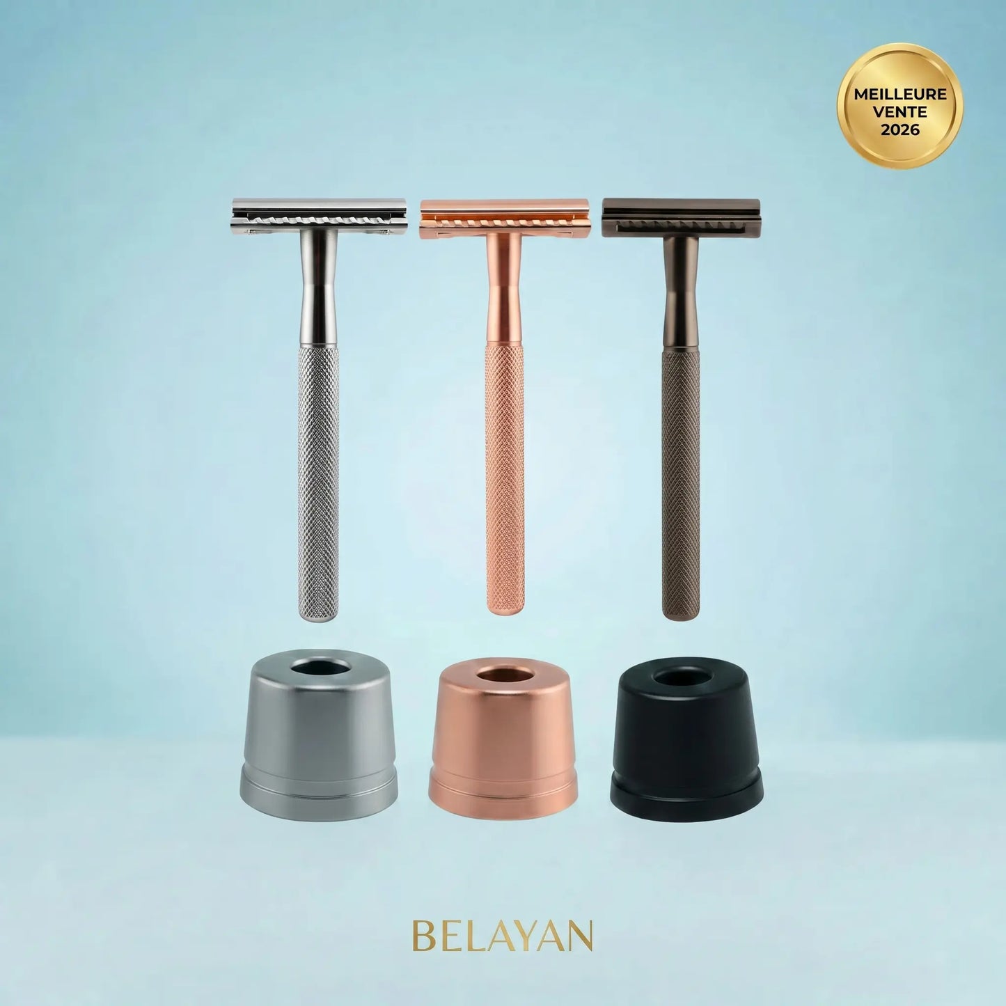 Belayan - Kit de rasoir de sécurité